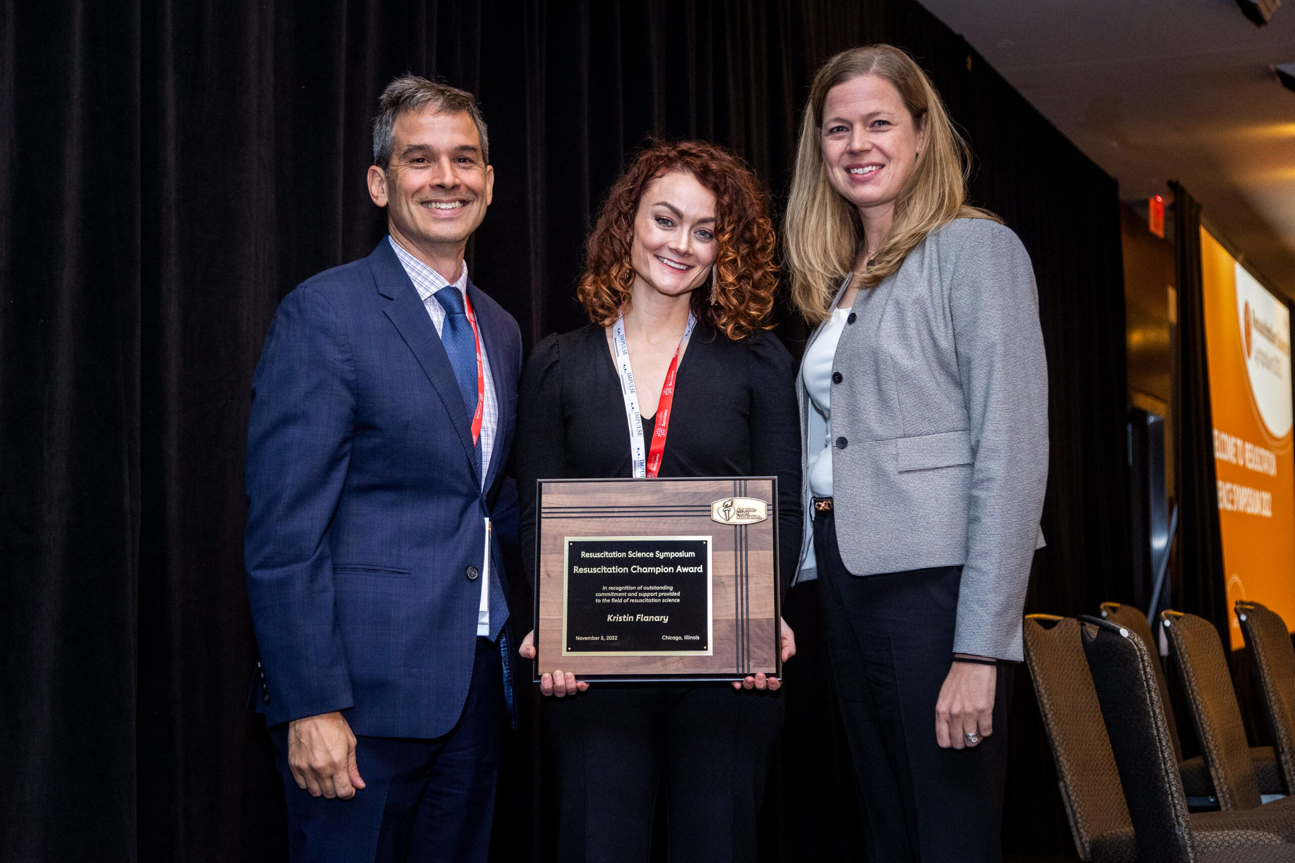 Lady Glaucomflecken Honored with American Heart Association’s Resuscitation Champion Award