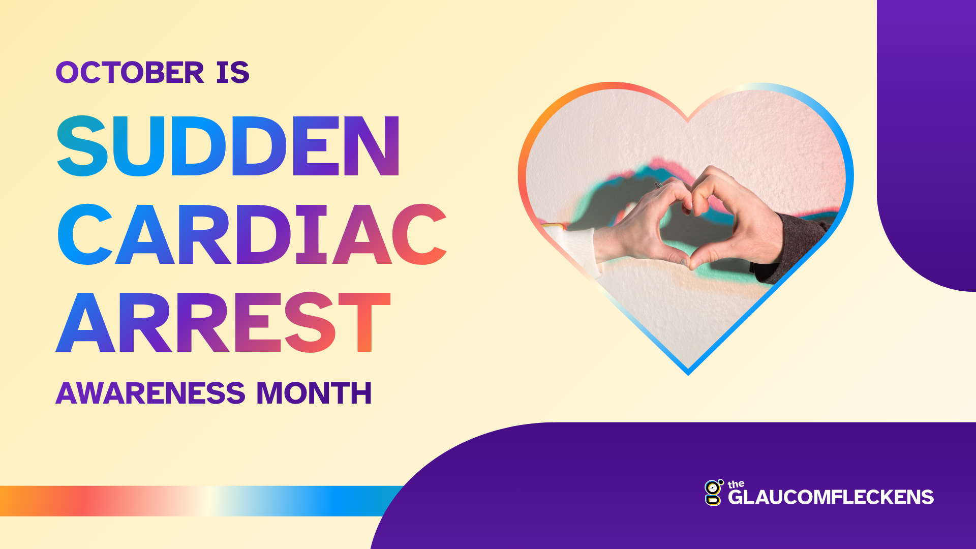October is Sudden Cardiac Awareness Month